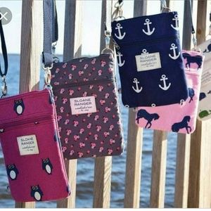 Sloane Ranger owl cross body bag